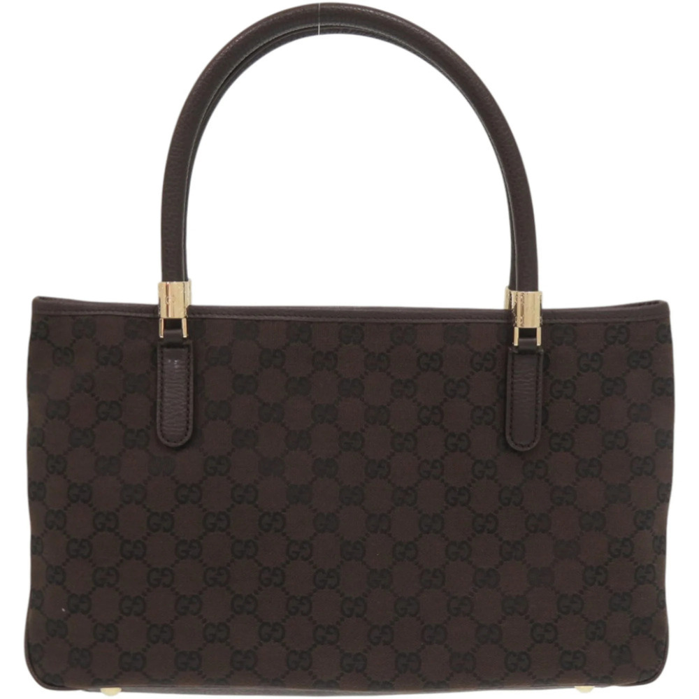 GUCCI Authentic Brown Canvas Tote Bag - Picture 2 of 8